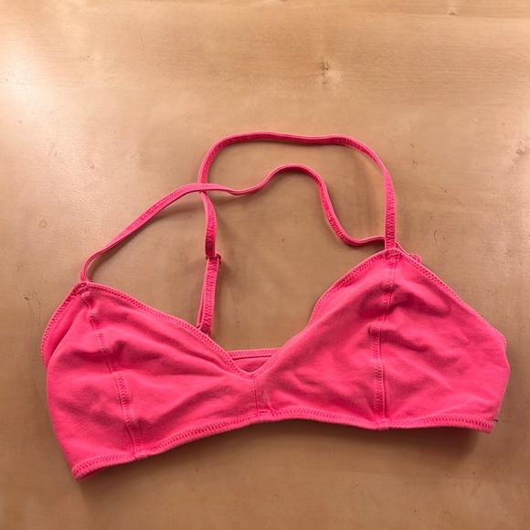 TNA Other - TNA Aritzia Neon Pink Bralette. Small. Adjustable Straps.